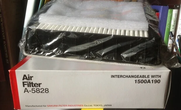 Воздушный фильтр двигателя Sakura A-5828